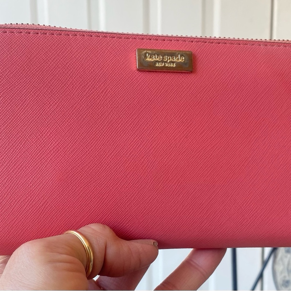 Kate Spade Pink Leather Wallet
